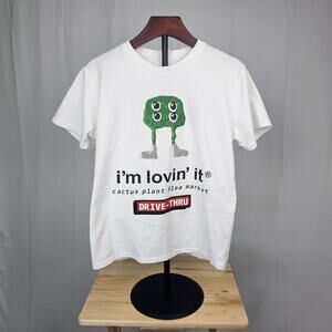 Cactus Plant Flea Market McDonald's Drive-Thru Tee Size M Collab Graphic Hype